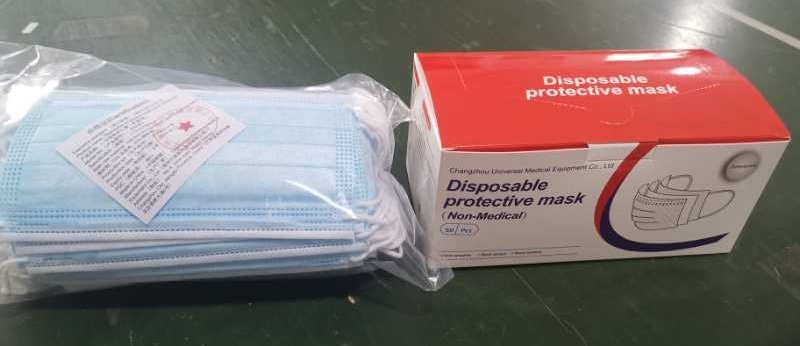 Disposable Protective Facemask (3-ply)